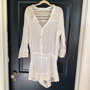 Eberjey romper - great beach coverup size S/M